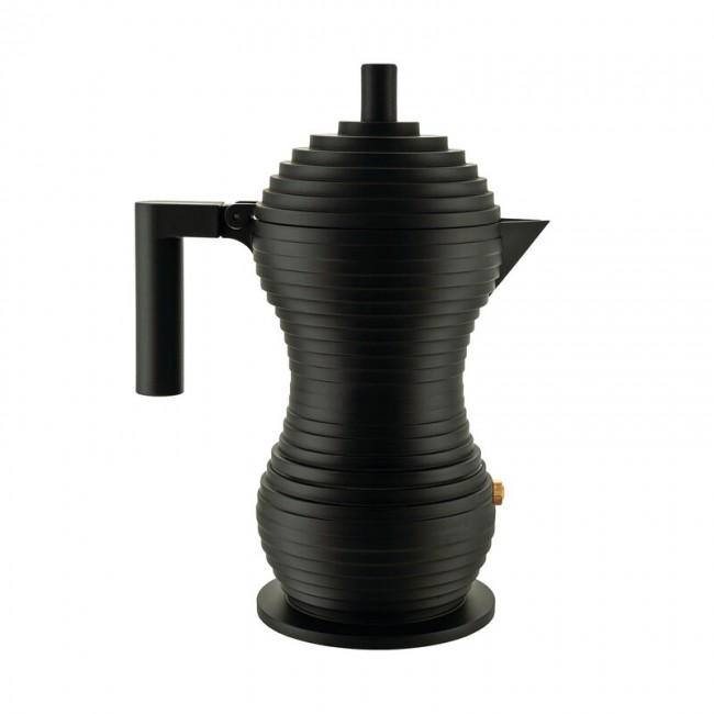 ALESSI 알레시 Pulcina espresso 커피메이커 3 cups 블랙 ALMDL02-3-BB