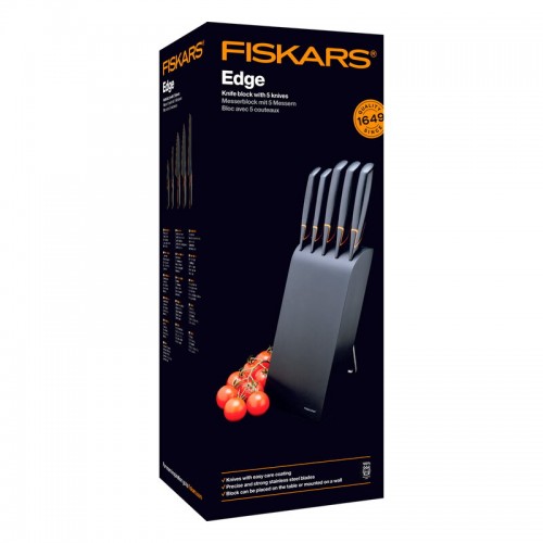 FISKARS 피스카스 Edge 칼 block with 5 knives FI1003099
