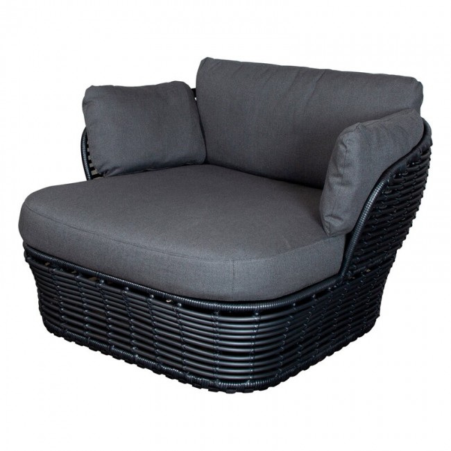 CANE-LINE 케인 라인 Basket lounge 의자 그래파이트 - grey CL54200GAITG