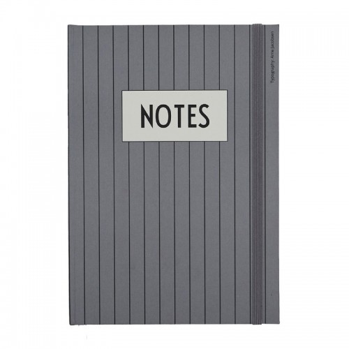 DESIGN LETTERS 디자인레터스 Classic notebook grey DL70302004GREY