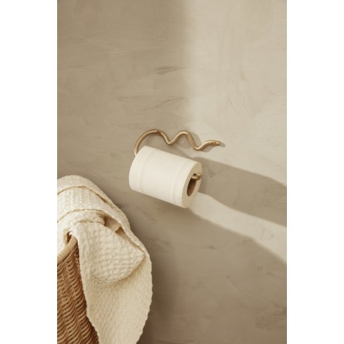 FERM LIVING 펌리빙 Curvature toilet paper holder 브라스 FL1104263287