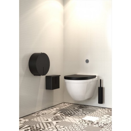FROST 프로스트 Nova2 toilet brush 2 wall 블랙 FRON1911-B