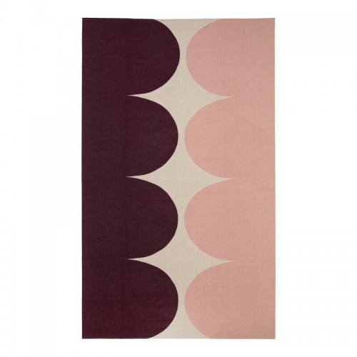 MARIMEKKO 마리메꼬 Harka 테이블 cloth 140 x 245 cm 린넨 - 핑크 burgundy MA071770-831