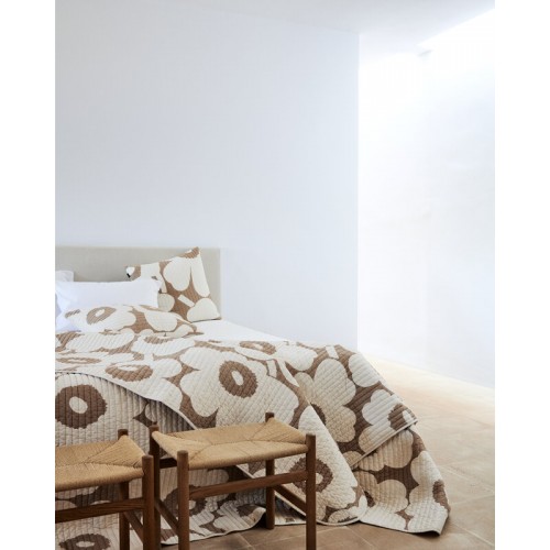 MARIMEKKO 마리메꼬 Unikko 더블 bed 커버 260 x cm beige - 네츄럴 화이트 MA071766-810