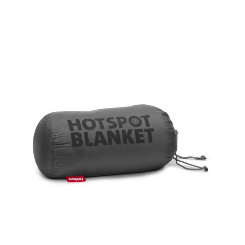 FATBOY Hotspot 리차져블 heating 담요 블랭킷 140 x 200 cm cool grey Fatboy Hotspot rechargeable heating blanket  140 x 200 cm  cool grey 11647