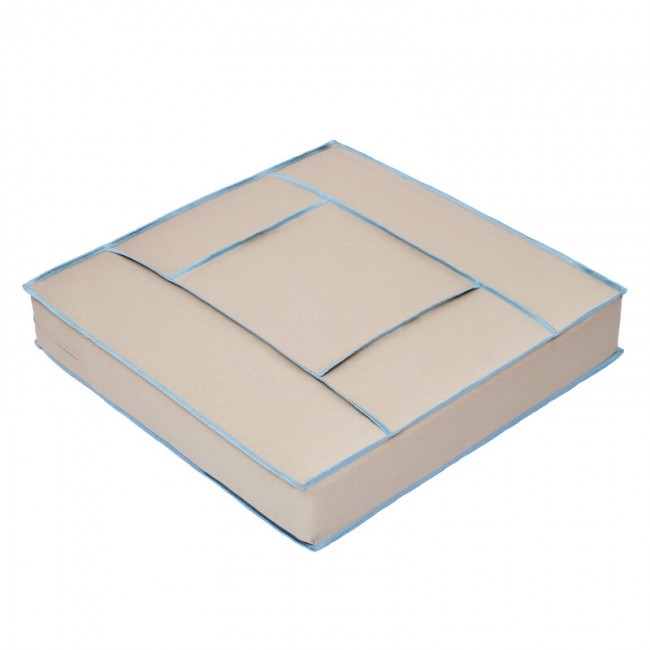 Juslin Maunula Floor pouf 60 x cm beige - sky 블루 JM-042201-102-104