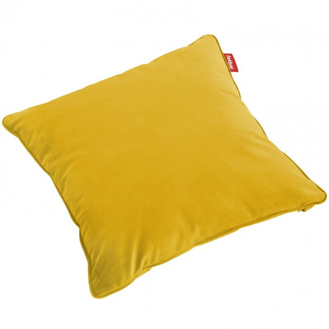 FATBOY 사각 스퀘어 벨벳 Recycled 베개 골드 honey Fatboy Square Velvet Recycled pillow  gold honey 11562