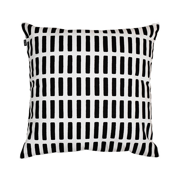 ARTEK Siena 쿠션 커버 40 x 40 cm 블랙 - 화이트 Artek Siena cushion cover  40 x 40 cm  black - white 11245