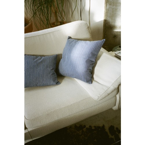 ARTEK Rivi 쿠션 커버 40 x 40 cm 블루 - 화이트 Artek Rivi cushion cover  40 x 40 cm  blue - white 11244