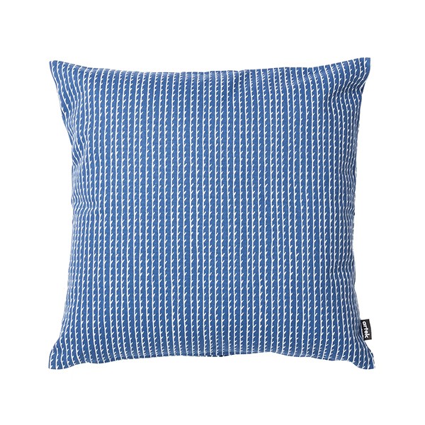 ARTEK Rivi 쿠션 커버 40 x 40 cm 블루 - 화이트 Artek Rivi cushion cover  40 x 40 cm  blue - white 11244