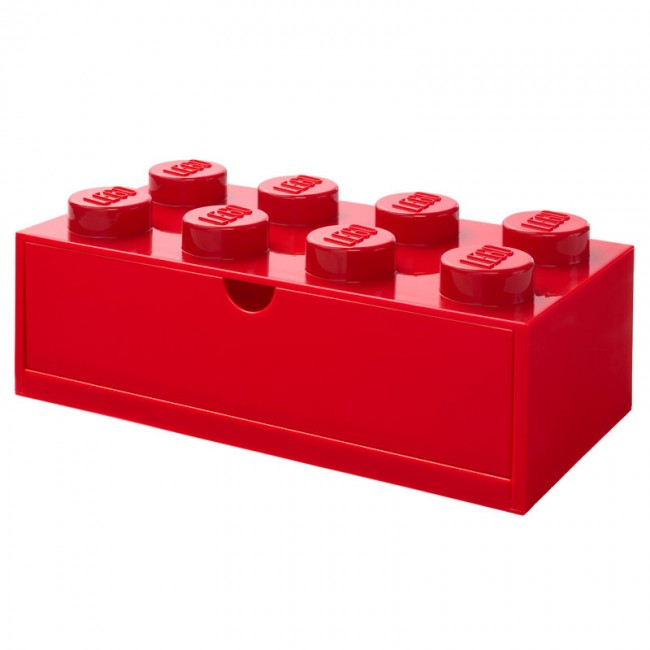 ROOM COPENHAGEN 룸 코펜하겐 Lego Desk Drawer 8 bright red LE40211730