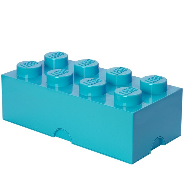 ROOM COPENHAGEN 룸 코펜하겐 Lego Storage Brick 8 azur LE40041743