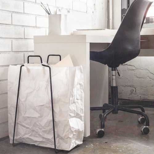 Everyday Design Helsinki paper bag holder 화이트 ED-HKIPKT-WH