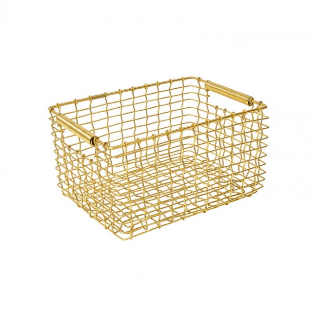 KORBO 코르보 직사각 15 wire basket 브라스 RB38310