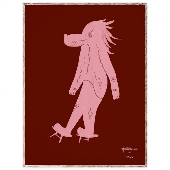 MADO 마도 Wolfoz poster 30 x 40 cm DOM4104