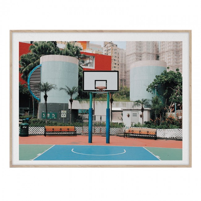 PAPER COLLECTIVE 페이퍼콜렉티브 Cities of Basketball 04 (Hong Kong) poster PC09123