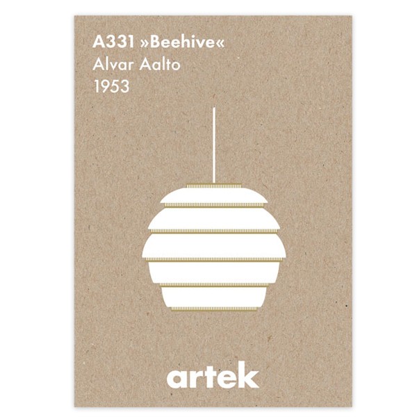 ARTEK 비하이브 poster Artek Beehive poster 09499
