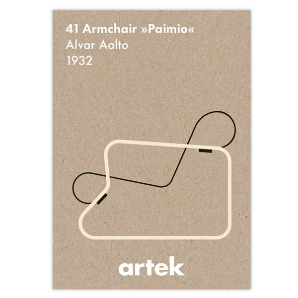 ARTEK 파이미오 poster Artek Paimio poster 09490