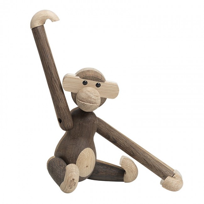 KAY BOJESEN 카이보예센 Wooden Monkey small 스모크 oak RD39257
