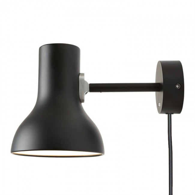 ANGLEPOISE 앵글포이즈 타입 75 미니 벽등/벽조명 (2컬러) with cable jet 블랙 ANG32997