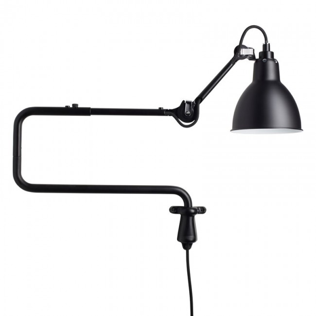 DCWU00E9DITIONS 램프 그라스 303 벽등 벽조명 round shade 블랙 DCWu00e9ditions Lampe Gras 303 wall lamp  round shade  black 07756