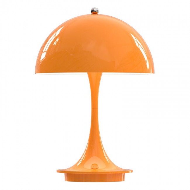 LOUIS POULSEN 판텔라 포터블 메탈 테이블조명 오렌지 Louis Poulsen Panthella Portable Metal table lamp  orange 06377