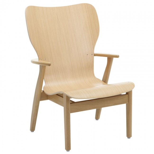 ARTEK 도무스 라운지체어 래커 oak Artek Domus lounge chair  lacquered oak 03984