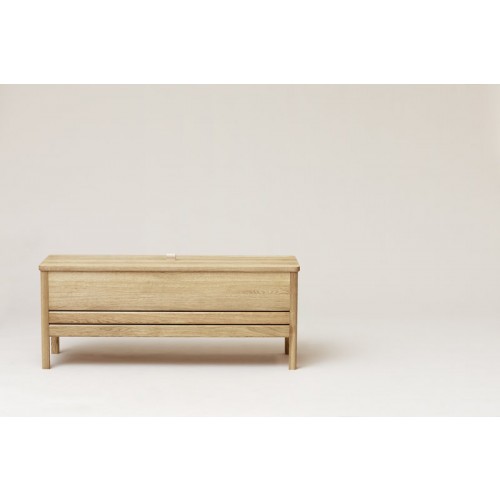 FORM & REFINE 폼앤리파인 A Line storage bench 111 cm 화이트 oak FAR2137