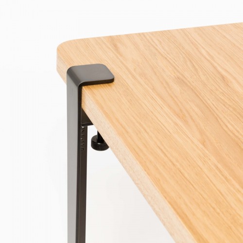 TIPTOE 팁토 Coffee 테이블 and bench leg 43 cm 1 피스 다크 steel TIP-TLE043ST1MZ021