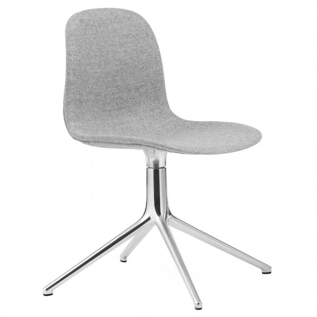 NORMANN COPENHAGEN 노만코펜하겐 Form Swivel 4L 의자 aluminium - Synergy 16 NC1400965-LDS16