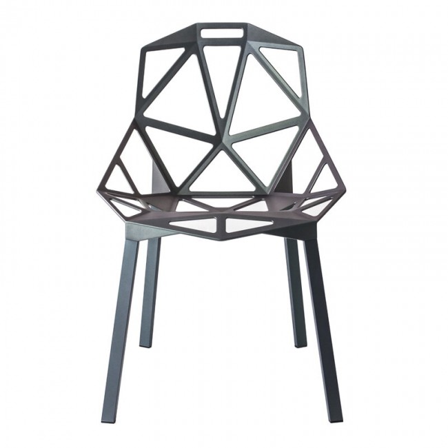 MAGIS 체어 의자_ONE GREY/그린 painted 알루미늄 Magis Chair_One  grey/green painted aluminium 02857