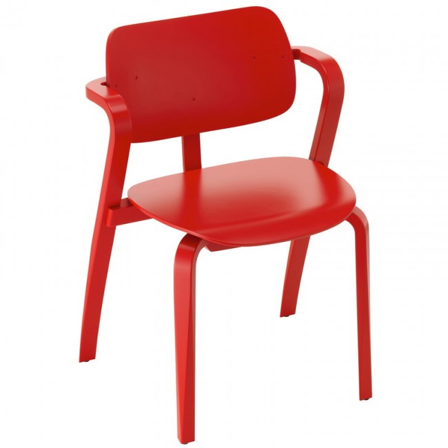 ARTEK Aslak 체어 의자 red Artek Aslak chair  red 02699