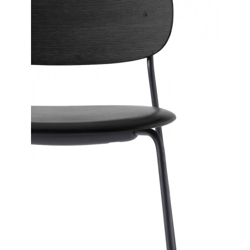 MENU Co 체어 의자 블랙 오크 - 블랙 래더 MENU Co Chair  black oak - black leather 02604
