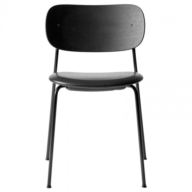 MENU Co 체어 의자 블랙 오크 - 블랙 래더 MENU Co Chair  black oak - black leather 02604