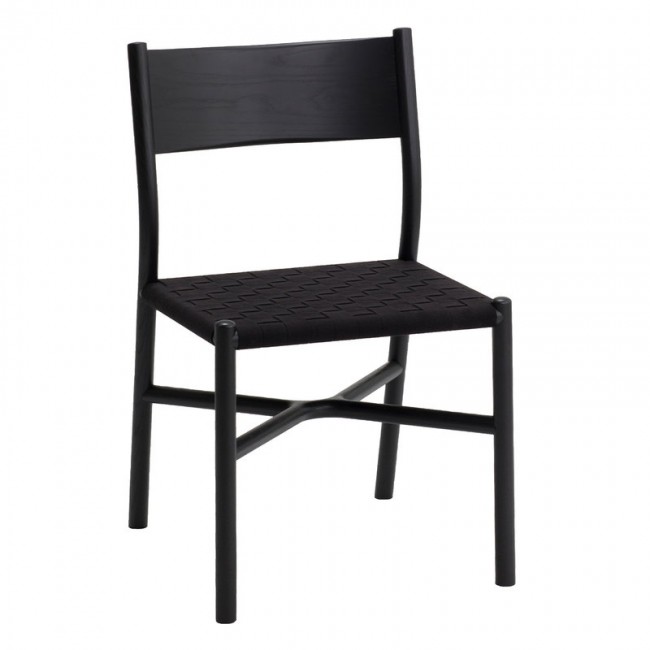 Ariake 의자 블랙 - textile strap ARI6302