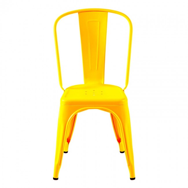 Tolix 의자 A matt lemon TL00402-JAUNECITRON