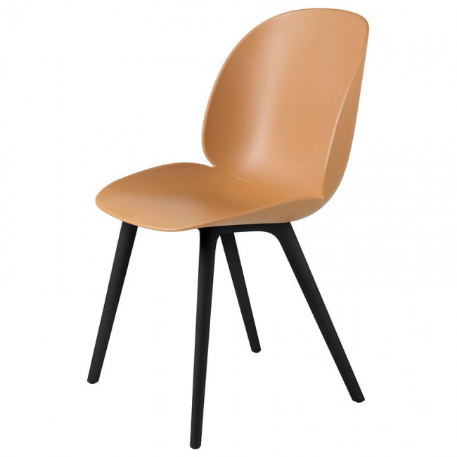 GUBI 구비 BE이티엘E 의자 plastic edition 블랙 - amber brown GB10074195