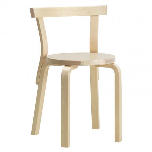 ARTEK 알토 체어 68 birch Artek Aalto chair 68  birch 02165