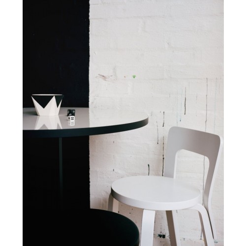 ARTEK 알토 체어 65 birch - 화이트 라미네이트 Artek Aalto chair 65  birch - white laminate 02164