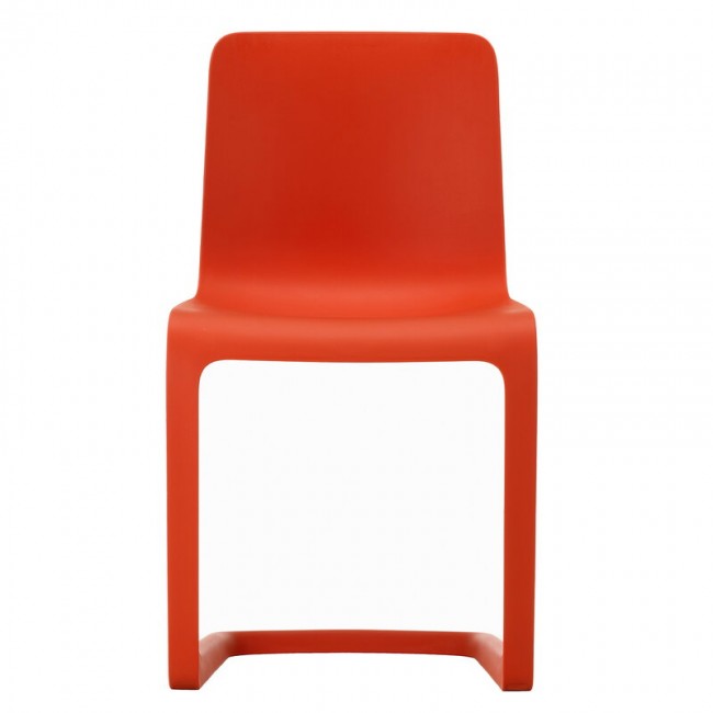 VITRA EVO-C 체어 의자 파피 레드 Vitra EVO-C chair  poppy red 01998