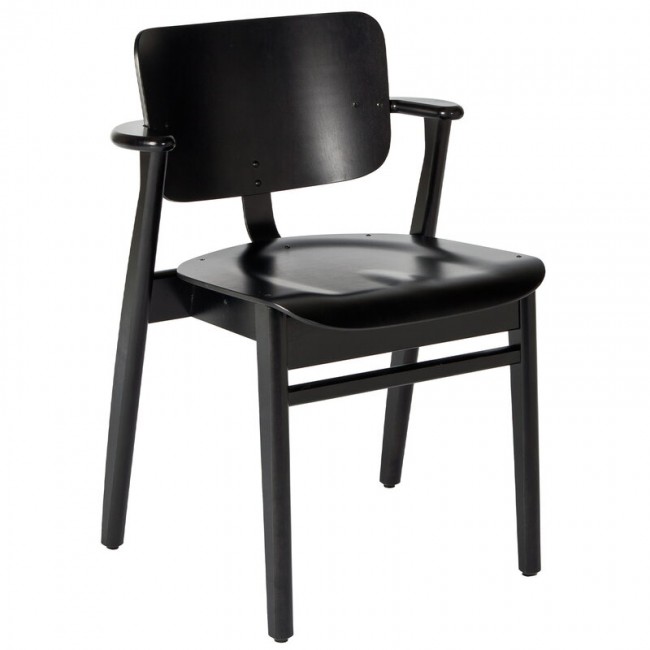 ARTEK 도무스 체어 stained 블랙 Artek Domus chair  stained black 01972