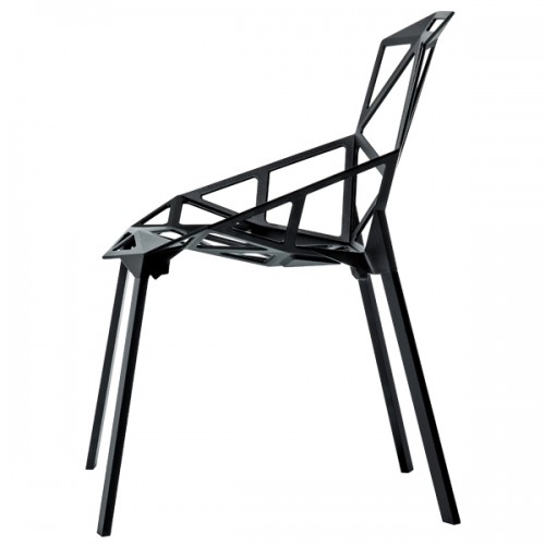 MAGIS 체어 의자_ONE 블랙 - painted 알루미늄 legs Magis Chair_One  black - painted aluminium legs 01970
