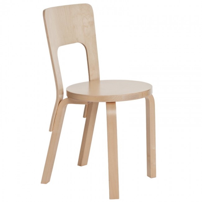 ARTEK 알토 체어 66 birch Artek Aalto chair 66  birch 01854