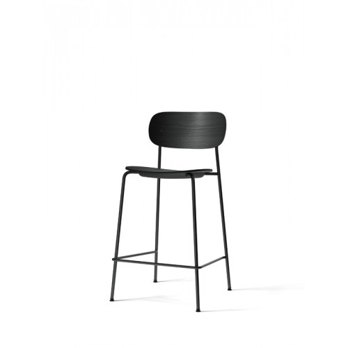MENU Co 카운터 체어 65 5 cm 블랙 steel - 블랙 오크 MENU Co counter chair 65 5 cm  black steel - black oak 01769