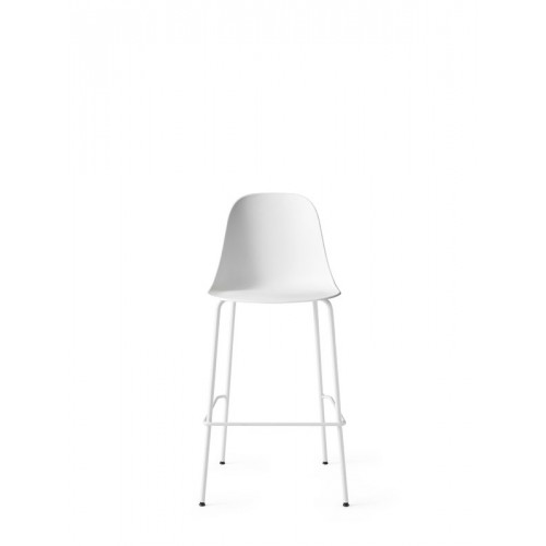 MENU 하버 bar 사이드 체어 75 cm 화이트 - 라이트 그레이 steel MENU Harbour bar side chair 75 cm  white - light grey steel 01626