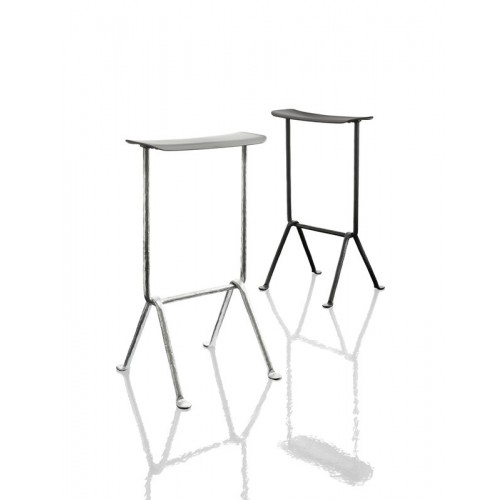 MAGIS 오피치나 bar 스툴 high galvanized 블랙 Magis Officina bar stool  high  galvanized  black 01546