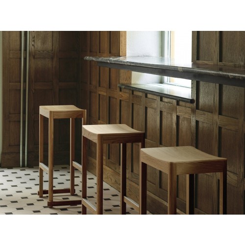 ARTEK 아뜰리에 bar 스툴 75 cm 래커 oak Artek Atelier bar stool  75 cm  lacquered oak 01424