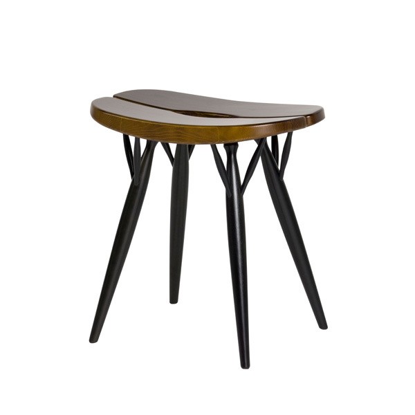 ARTEK 삐르카 스툴 브라운 - 블랙 Artek Pirkka stool  brown - black 01244