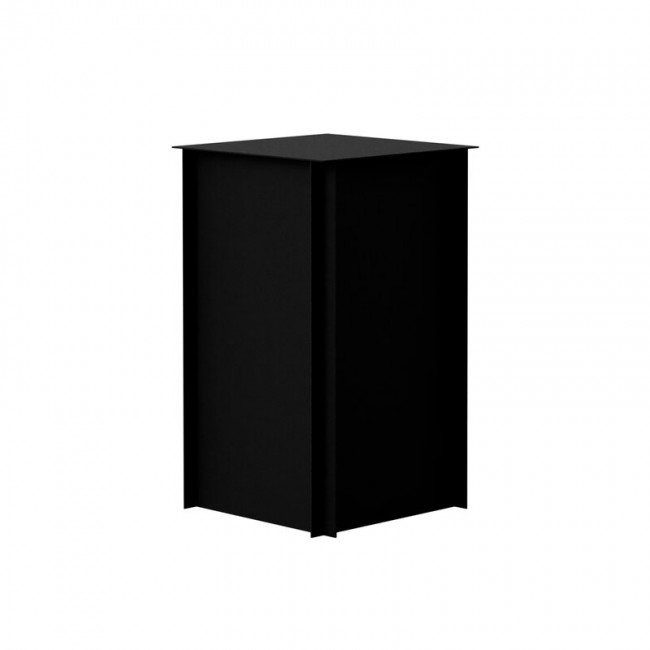Nichba Pedestal 45 사이드 테이블 블랙 NIC-900127