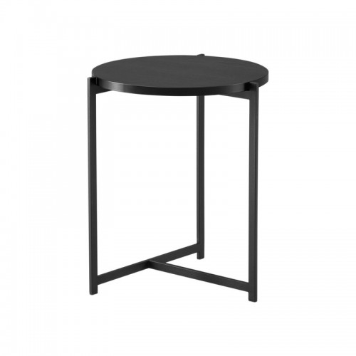 Interface Pilleri coffee 테이블 40 cm 블랙 - oak IF-PILLERI-CT-40-BLACKOAK-BLACK